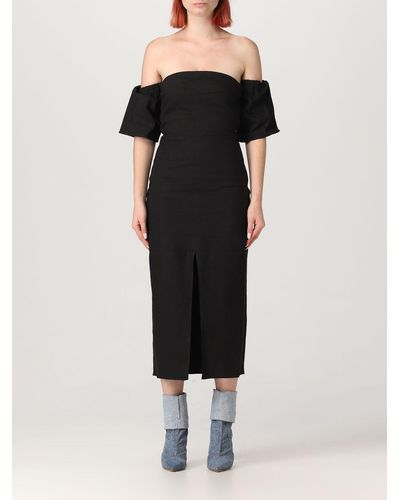 Isabel Marant Dress In Viscose Blend - Black