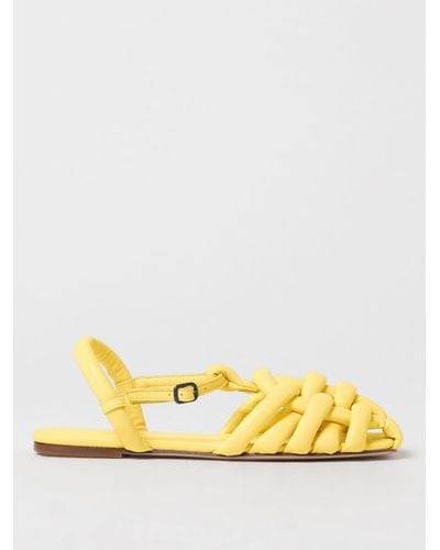 Hereu Flat Sandals - Yellow