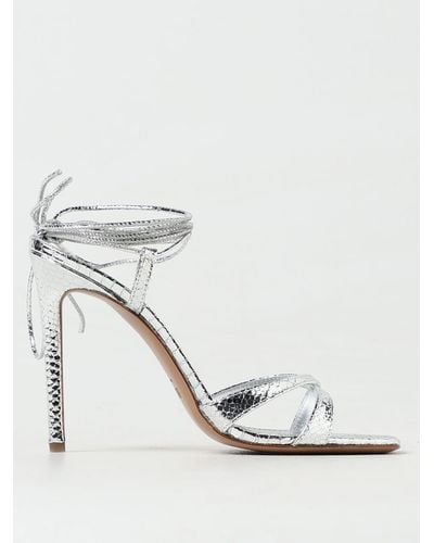 Paris Texas Heeled Sandals - White