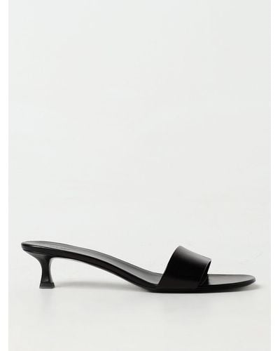 The Row Heeled Sandals - Black