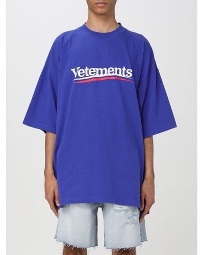 Vetements T-shirt - Blue
