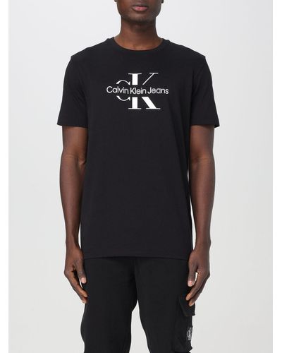 Ck Jeans Camiseta - Negro