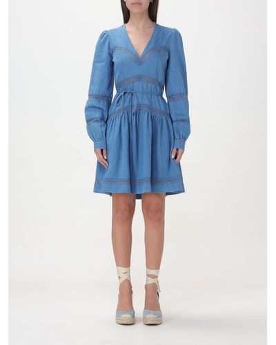 Twin Set Dress - Blue
