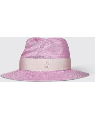 Maison Michel Hat - Pink