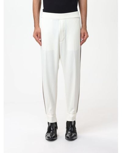 DSquared² Pantalone in viscosa - Bianco