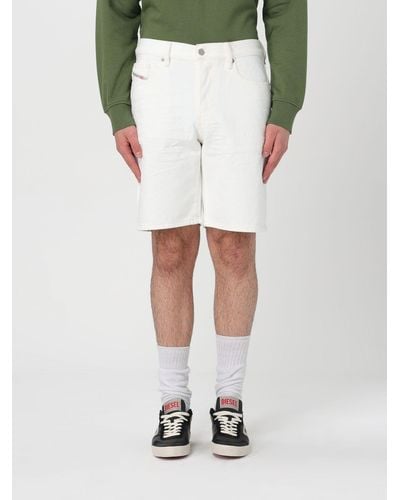 DIESEL Pantalones cortos - Blanco