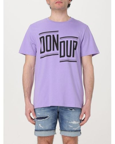 Dondup T-shirt con logo - Viola