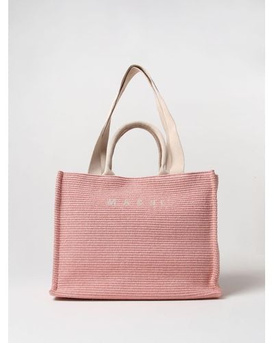 Marni Tote Bags - Pink