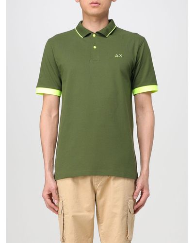 Sun 68 Polo Shirt - Green