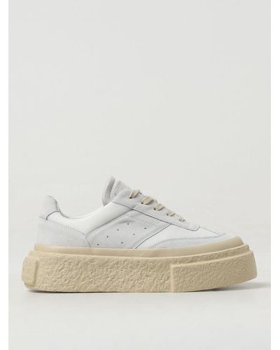MM6 by Maison Martin Margiela Shoes > sneakers - Blanc