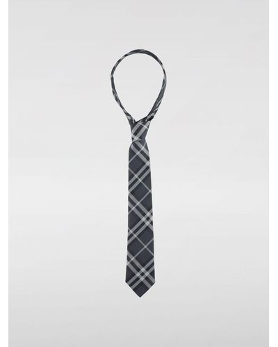 mens burberry ties