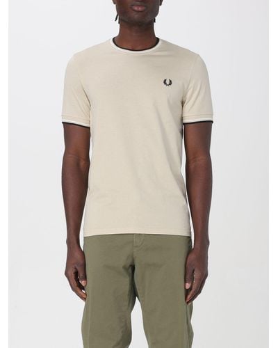 Fred Perry T-shirt - Natur
