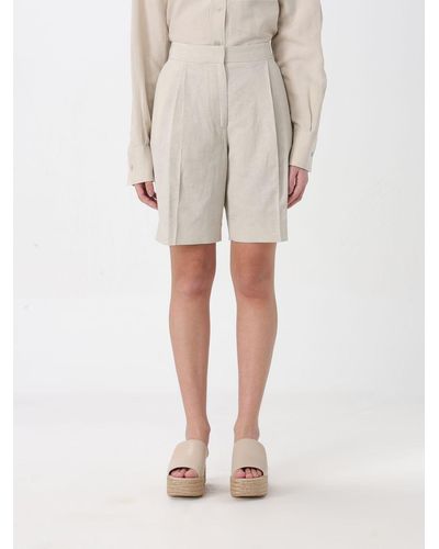 Calvin Klein Pantaloncino in misto lino e cotone - Neutro