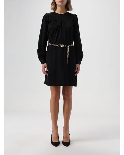 MICHAEL Michael Kors Chain-belt Dress - Black