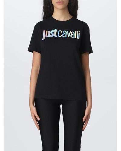 Just Cavalli T-shirt in cotone - Nero