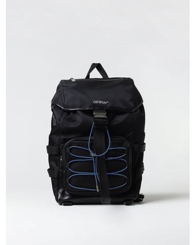 Off-White c/o Virgil Abloh Nylon Backpack With Logo - Black