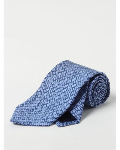 Ferragamo Corbata - Azul