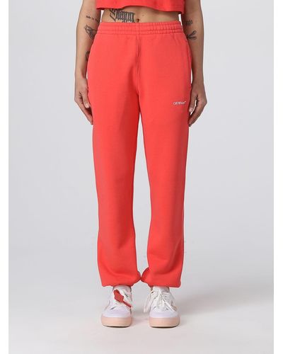 Off-White c/o Virgil Abloh Trousers - Red