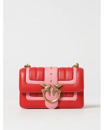 Pinko Crossbody Bags - Red