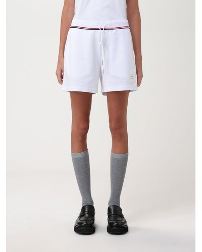 Thom Browne Cotton Shorts - White