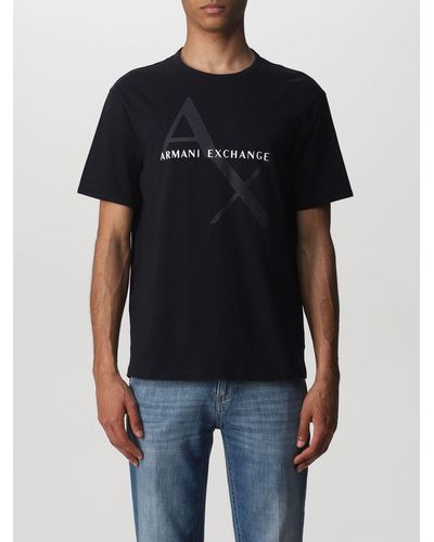 Armani Exchange Camiseta - Azul