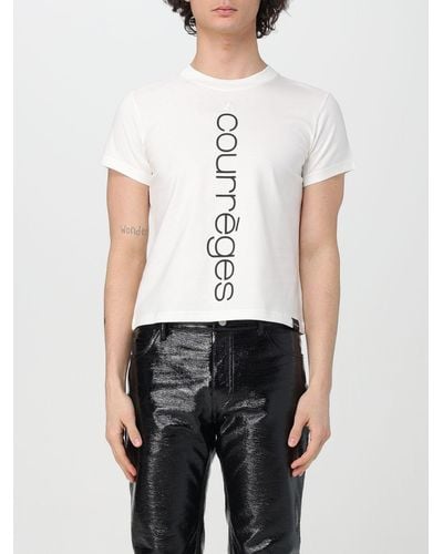 Courreges T-shirt di cotone Courréges - Bianco