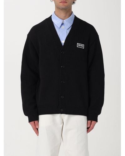 KENZO Cardigan a v - Nero