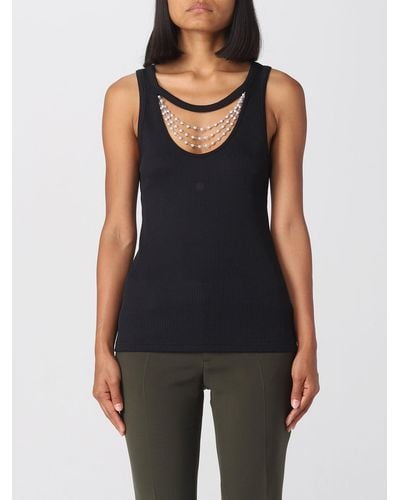 Stella McCartney: Black Square Neck Camisole