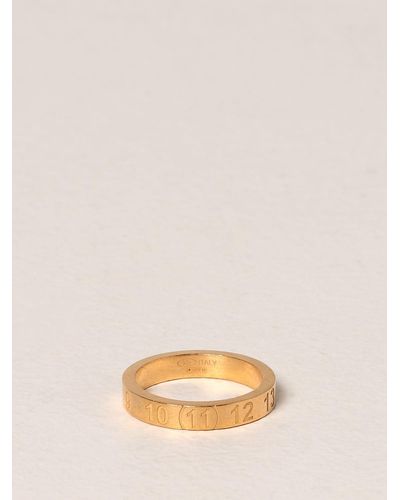 Maison Margiela Band Ring With Number Pattern - Multicolour