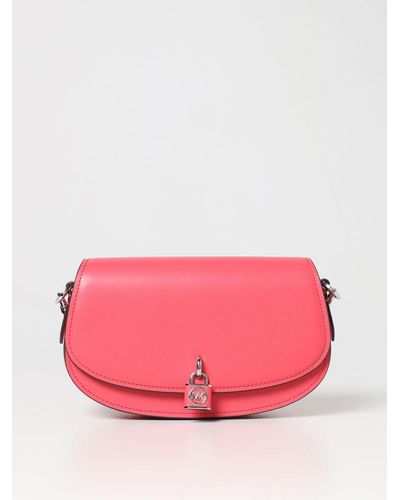 MICHAEL KORS Pink Sling Bag 32S8GF5C0L ULTRA PINK - Price in India