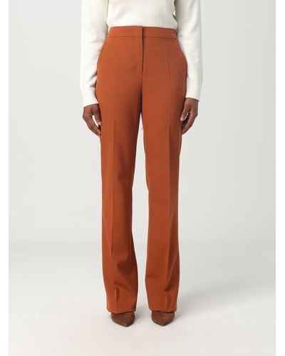 Max Mara Pantalone in lana vergine stretch - Arancione