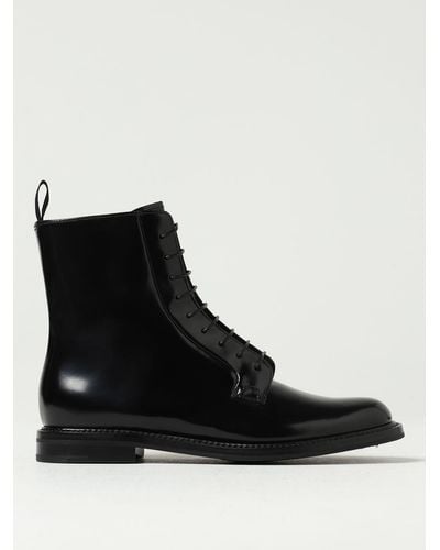Church's Alexandra Ankle Boots In Brushed Leather - Black