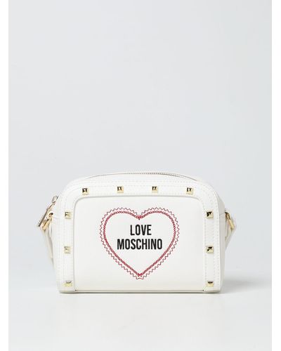 Love Moschino Mini sac à main - Blanc