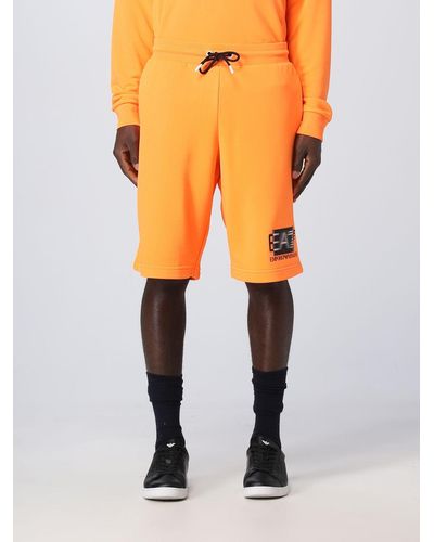 EA7 Pantalones cortos - Naranja