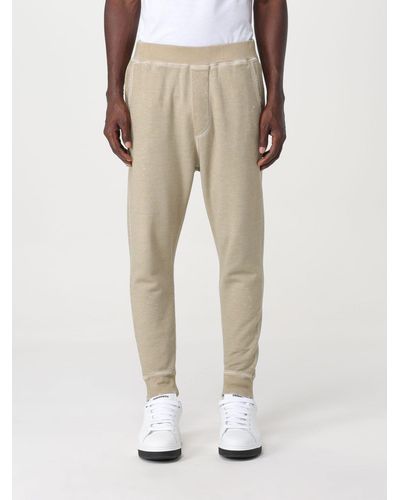 DSquared² jogger Pants In Cotton - Natural