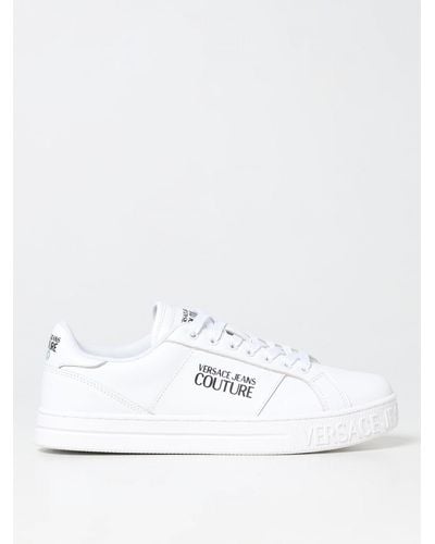 Versace Sneakers Court 88 in eco nappa - Bianco