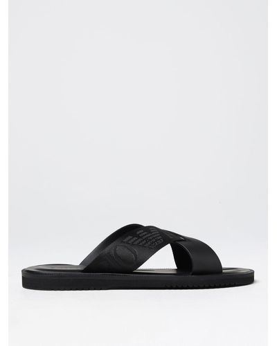 Emporio Armani Sandals, slides and flip flops for Men | Online Sale up to  50% off | Lyst