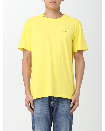 Sun 68 T-shirt - Yellow