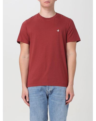 Brooksfield T-shirt in cotone - Rosso