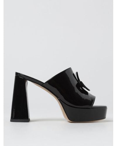 Patou Heeled Sandals - Black