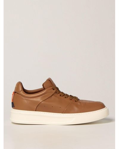 Barracuda Trainers In Nappa Leather - Brown