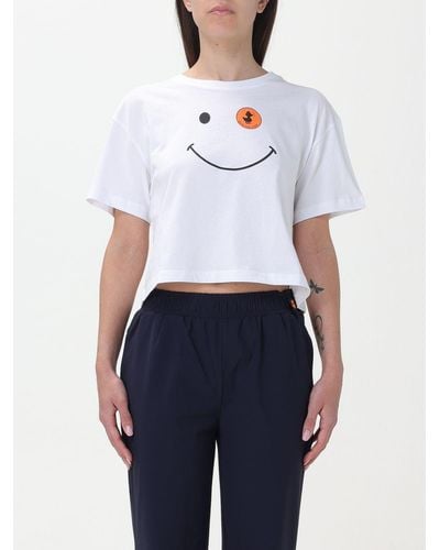 Save The Duck T-shirt in cotone - Bianco