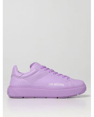 Love Moschino Sneakers - Purple