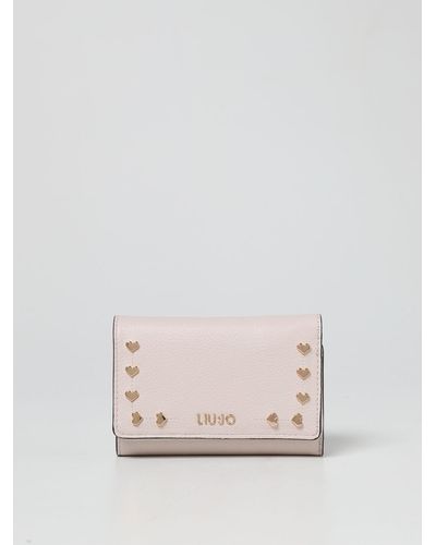 Liu Jo Wallet In Synthetic Leather With Hearts - Multicolour