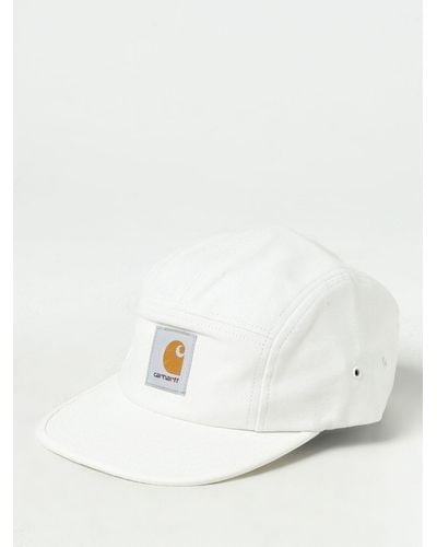 Carhartt Cappello in cotone con logo - Bianco