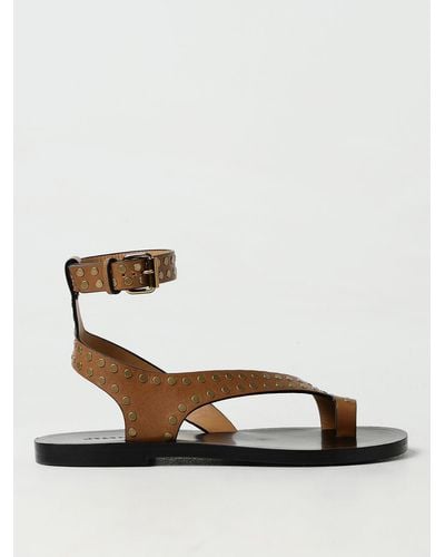 Isabel Marant Flat Sandals - Brown