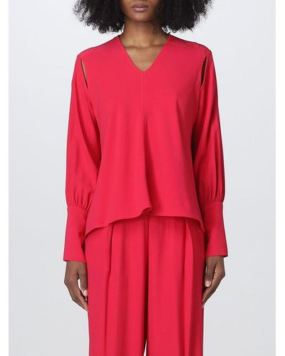 Erika Cavallini Semi Couture Camisa - Rojo