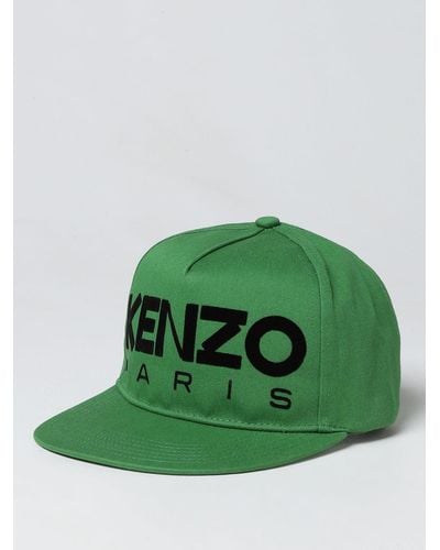 KENZO Cappello in cotone - Verde