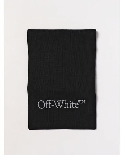 Off-White c/o Virgil Abloh Gestrickter Schal mit Logo - Schwarz