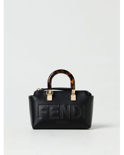 Fendi Sac porté épaule - Noir